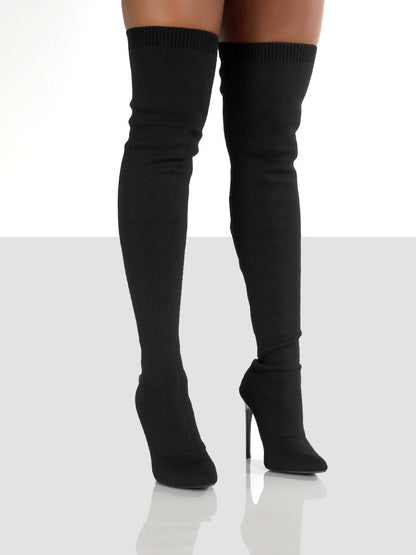 Point Toe  Stiletto Boots